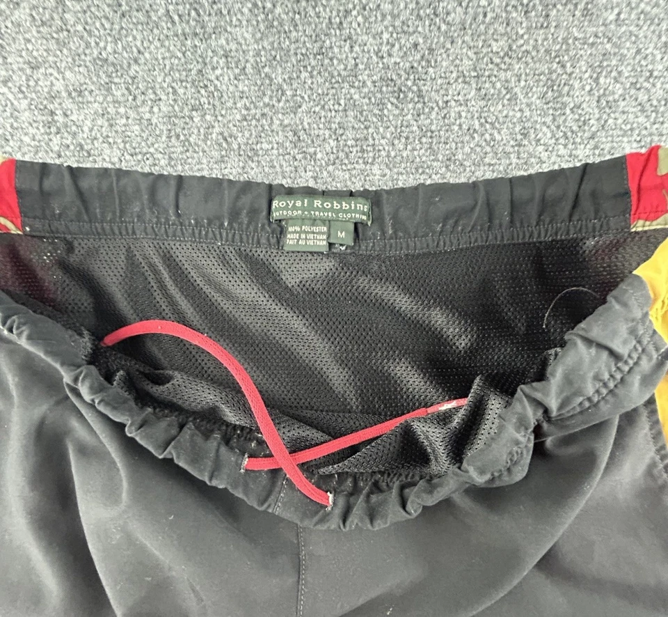 Traje de baño Royal Robbins para hombre talla mediana floral con logotipo de nailon. (L) Foto 4 de 4