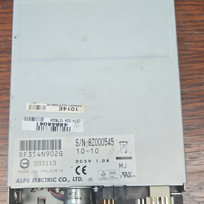 Alps Electric DF354N902G 3.5in Internal Floppy Disk Drive for PC