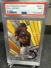 2023 Bowman Draft Bowman Glass Paul Skenes #BGA-1 (RC) PSA 9 Pittsburgh Pirates