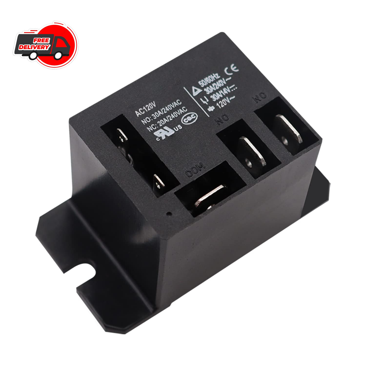 Miniature Power Relay AC 120V Coil, 20A SPDT (1NO 1NC) 120VAC NT90-AC120V