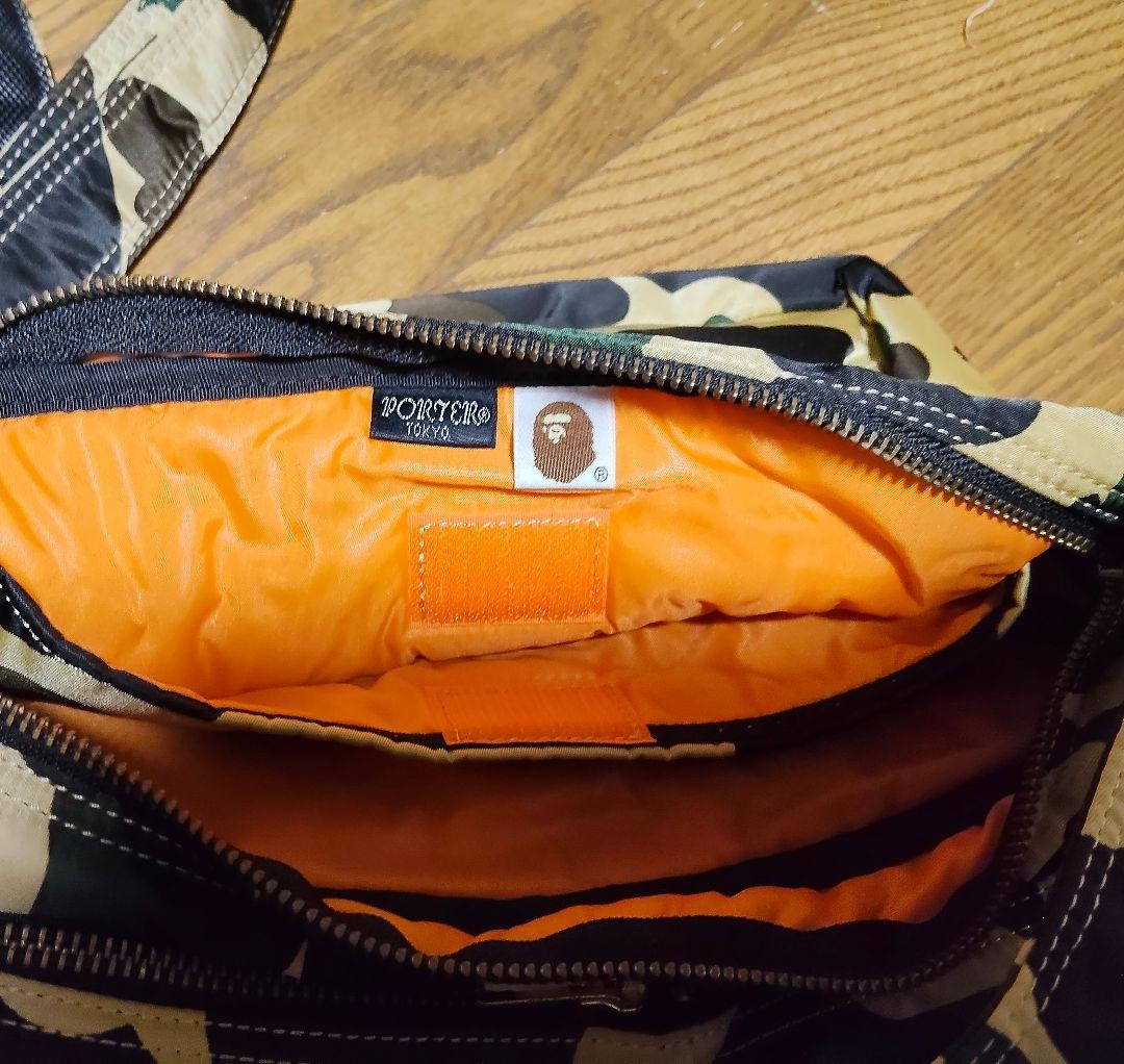 PORTER Abathing Ape Collaboration Tanker Shoulder Bag | eBay