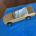 Hot Wheels 1989 Gold Mustang 1:64 Diecast Car Ford Vintage