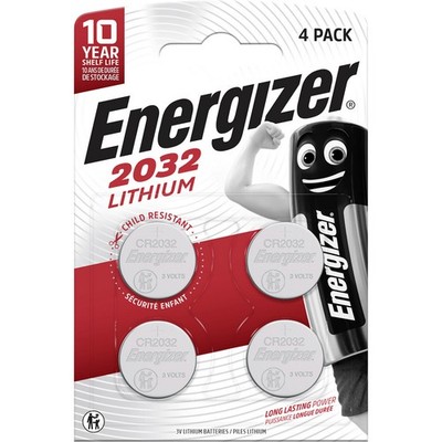 Energizer Knopfzelle CR 2032 3 V 4 St. 240 mAh Lithium CR2032