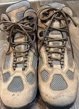 VASQUE Breeze GoreTex Mens 13M Hiking Boots  Brown Leather Nubuck Vibram