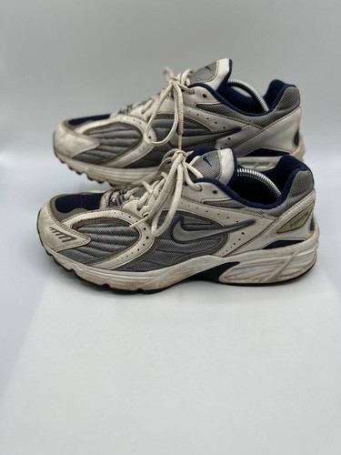 De colección Nike Span Triax Atlético Correr Para Hombre Talla 10.5 Blanco Malla Con Cordones - Imagen 1 de 7