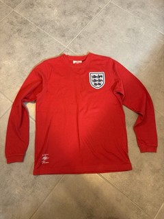England Umbro 1966 Red World Cup Winners Hurst 10 Shirt M OFFICIAL REISSUE