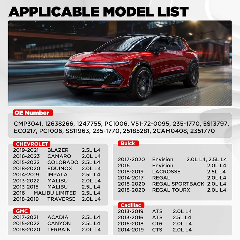 Camshaft Position Sensor For 2015-2022 CHEVROLET COLORADO 2.5L L4 SS11963 - Imagem 2 de 4