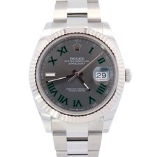 Rolex Datejust 41mm Wimbledon Dial Watch Ref# 126334
