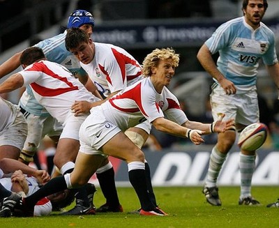 Peter Richards of England in the Investec Challenge international - Old Photo