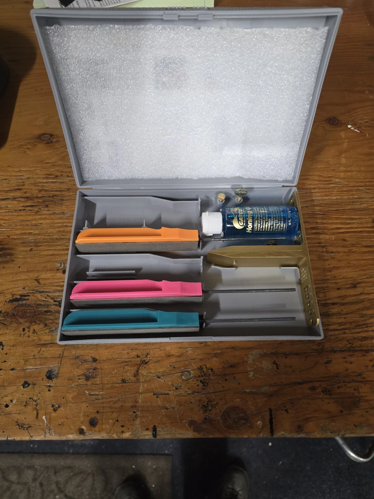 GATCO EDGEMATE PROFESSIONAL 3 STONE DIAMOND KNIFE SHARPENING KIT, OPEN BOX
Opens in a new window or 