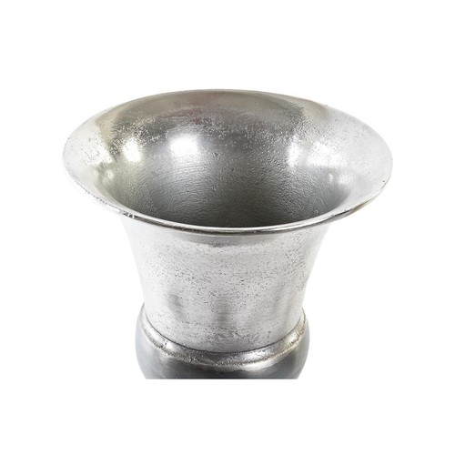 Vase DKD Home Decor 24 x 24 x 31,5 cm Silberfarben Gold Aluminium Moderne [2 - Bild 2 von 3