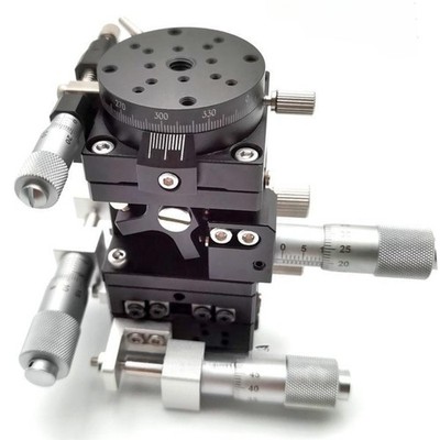 4 axis LTP40-LM Trimming Platform Linear Stage XYZR Sliding Table 8.8N 40*40mm