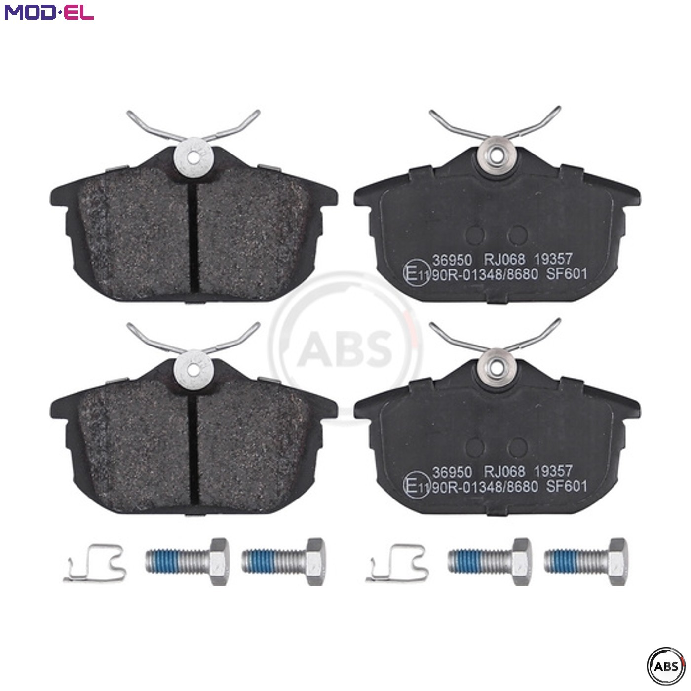 BRAKE PAD SET DISC BRAKE 36950 FOR MITSUBISHI CARISMA SPACE/STAR/MPV MIRAGE/VI