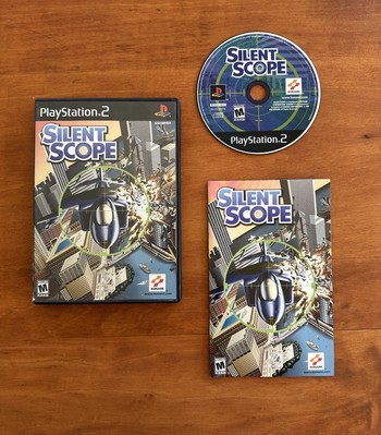 Silent Scope (PS2 PlayStation 2) MINT MINT Condition CIB w Reg Card & Tested !!