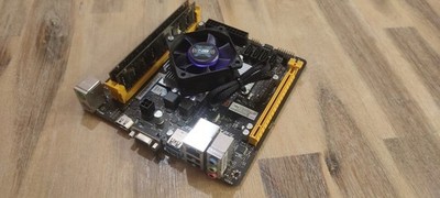 NAS Board - Biostar A68N-5745 - Mini-ITX Mainboard - 16GB RAM!!!