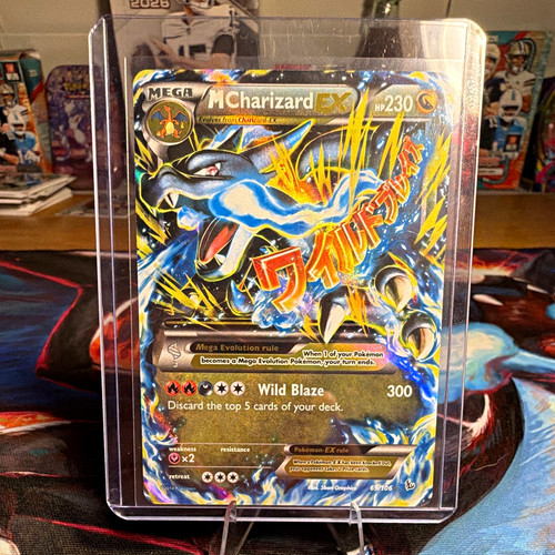 The Pokémon Company Pokémon TCG M Charizard EX 69/106 Flashfire Holo UR EN 230HP