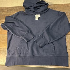 NWT American Eagle Mens Blue Hoodie Sweatshirt Large