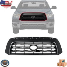 For 2007-2009 Toyota Tundra Front Grille Black Insert With Black Frame To1200300