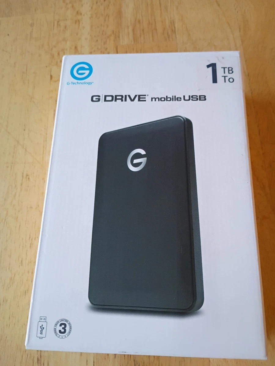 G-Technology USB-C 1 TB External Hard Disk Drives for sale | eBay