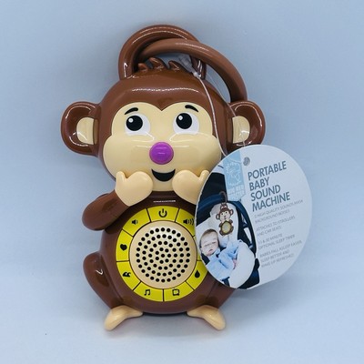 Big Red Rooster MONKEY Portable Baby Sound Machine 5 High Quality Sounds NOS