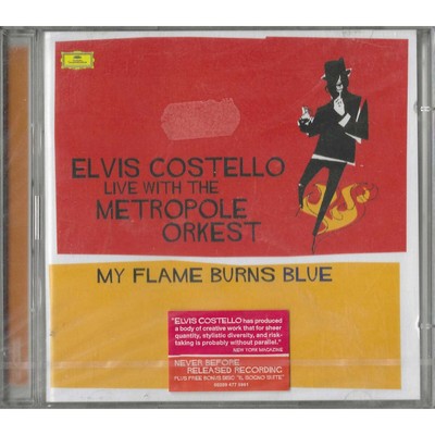 Elvis Costello CD Live With The Metropole Orkest - My Flame Burns Blue...