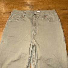 Vintage Levis 550 Jeans Green Relaxed Fit 1999 Women's 10 Reg. M