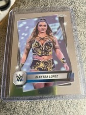 2025 Topps Chrome WWE Base Card Elektra Lopez #95 SmackDown Mint 