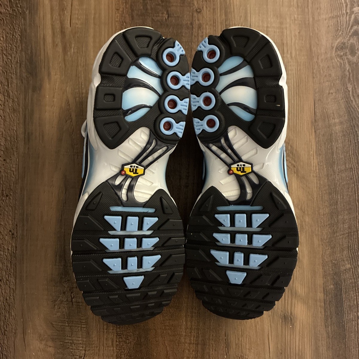 Nike Air Max Plus White Dark Obsidian Blue Men Size 9 Shoes IH4460