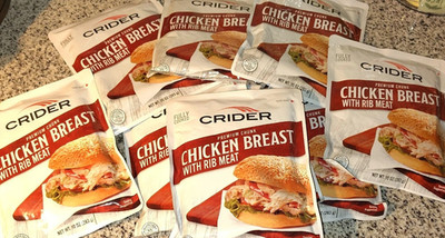 14 CRIDER Premium Chunk Chicken Breast 10 oz - ALL$$ DONATED TO DISABLED VETERAN
