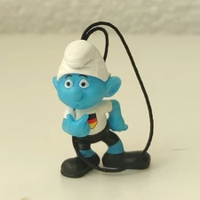 UEFA EURO 2012 Edeka Football /Soccer mini Smurf: Player #6 Defensive Midfielder