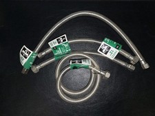 Plumbing Lot 4 pcs Faucet Supply Connector Lines 30" 20" 2 12" - 3/8 x 1/2