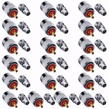 PL259 Coaxial Connectors 19 Pcs PL-259 UHF Male Solder Connector Plug with Re...