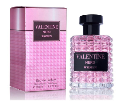 VALENTINE NERO Women Eau de Parfum 3.4 oz / 100ml Long Lasting Perfume
