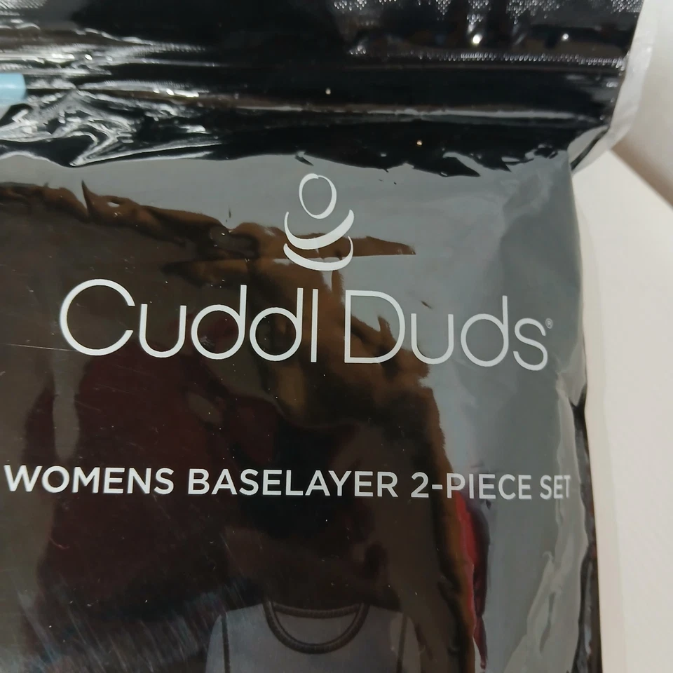 Cuddl Duds Women Purple/Plum 2-piec Long Sleeve Top Pants Base Layer Set XXL NEW - Image 3 of 4