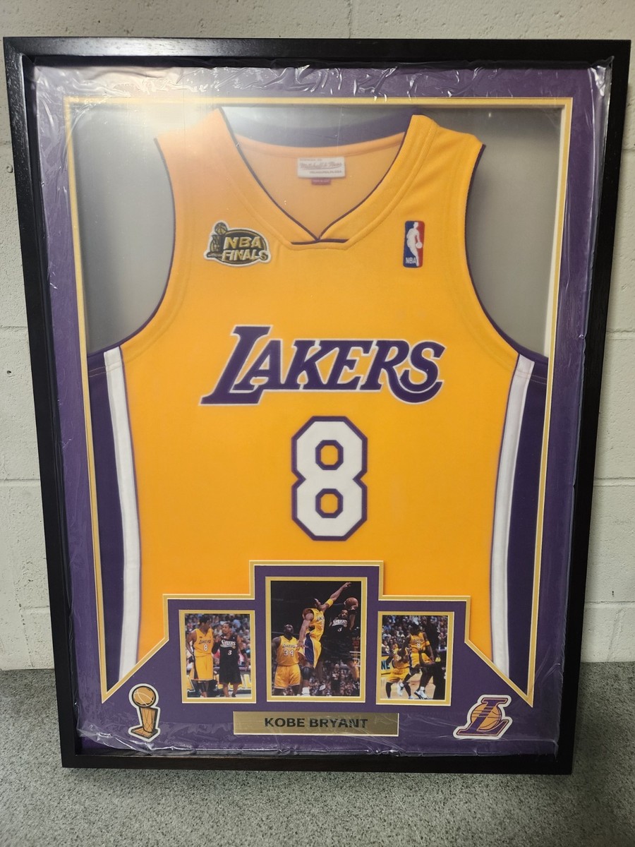 FANCC KOBE BRYANT SIGNED LA LAKERS JERSEY 33X25 | eBay