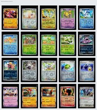 Pokemon Lot (20) Koraidon Nest No Dups Scarlet & Violet Reverse Holo / Holo NM