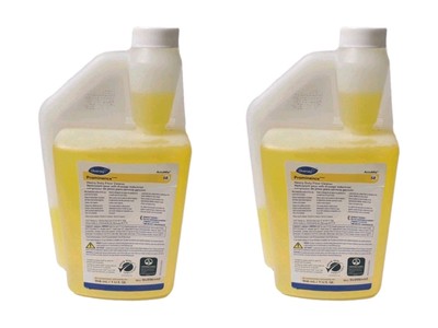 Diversey 94996440 Prominence Heavy Duty Floor Cleaner 2 - 32 oz Citrus Yellow
