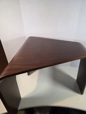 Ekornes Stressless Brown Wood Corner Table Made In Norway