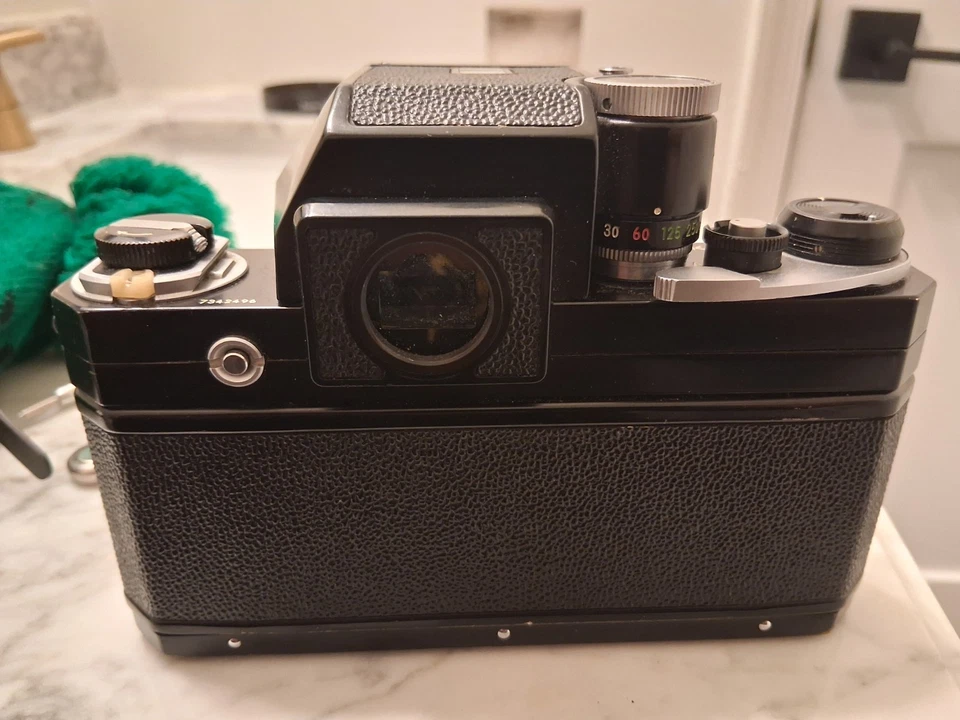 Nikon F Photomic FTN Apollo con 50 mm F2 con estuche sellos Neal CLA reciente medidor de trabajo Foto 4 de 4