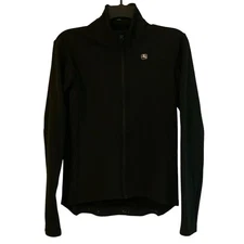 Giordana Cycling Jacket Winter Thermal Silver Line Black Mens Large