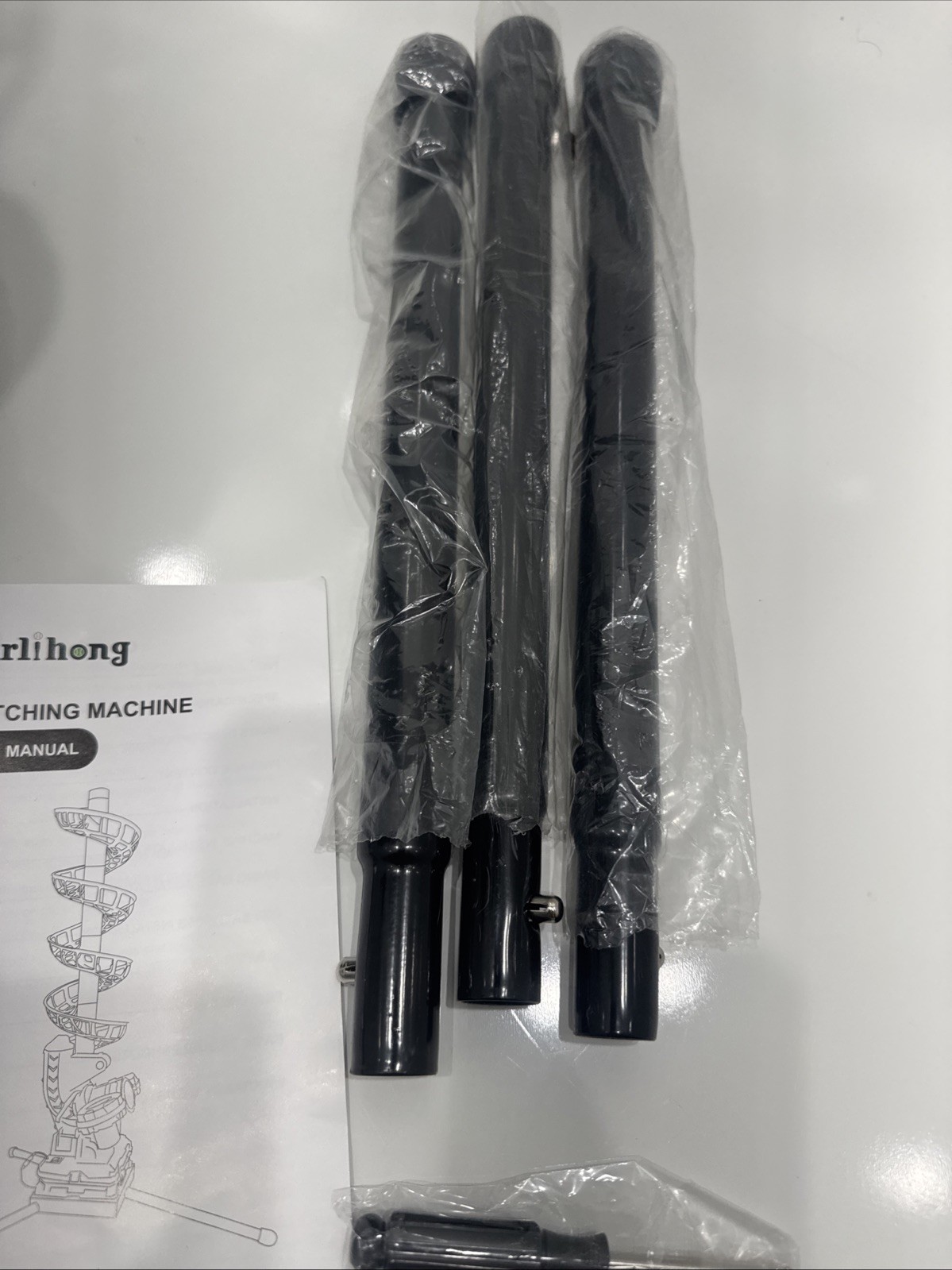 Furlihong 3807BH Tennis Ball Machine with Triangular Base, Adjustable Speeds