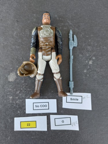 DE COLECCIÓN STAR WARS - GUARDIA DE ESQUIFE LANDO CALRISSIAN - SONRISA SIN COO - EN MUY BUENA CONDICIÓN COMPLETA - Imagen 2 de 18