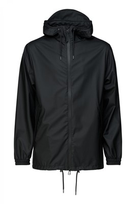 Rains Regenjacke Storm Breaker 1837 Black Größe XS/S Unisex Schwarz