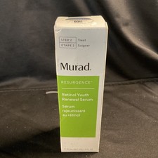 Murad Resurgence Retinol Youth Renewal Serum 1 f. oz./30 ml. New in box.