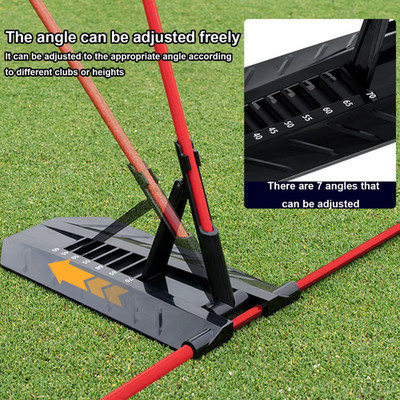 Golfschwungtrainer Tragbar Multifunktional Golfschwung Trainingshilfe Sport 