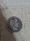 1914 Barber Silver Quarter VF/XF Condition