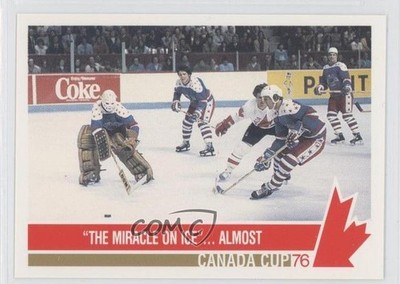 1992-93 Future Trends '76 Canada Cup The Miracle on Ice  Almost #135 0i6