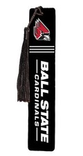 Ball State University Collegiate Wooden Bookmark with Tassel