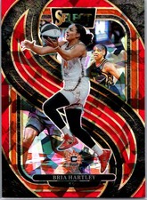 Bria Hartley 2025 Select WNBA Premier Red Ice #200 #/299 Connecticut Sun