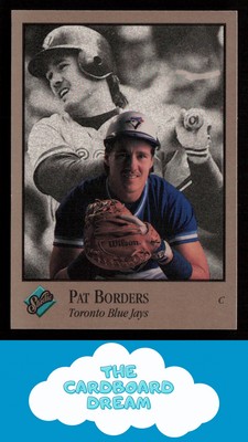 Pat Borders 1992 Studio #253 Toronto Blue Jays Baseball Card